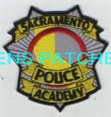 CALIFORNIA,SACRAMENTO POLICE ACADEMY BADGE PATCH 1